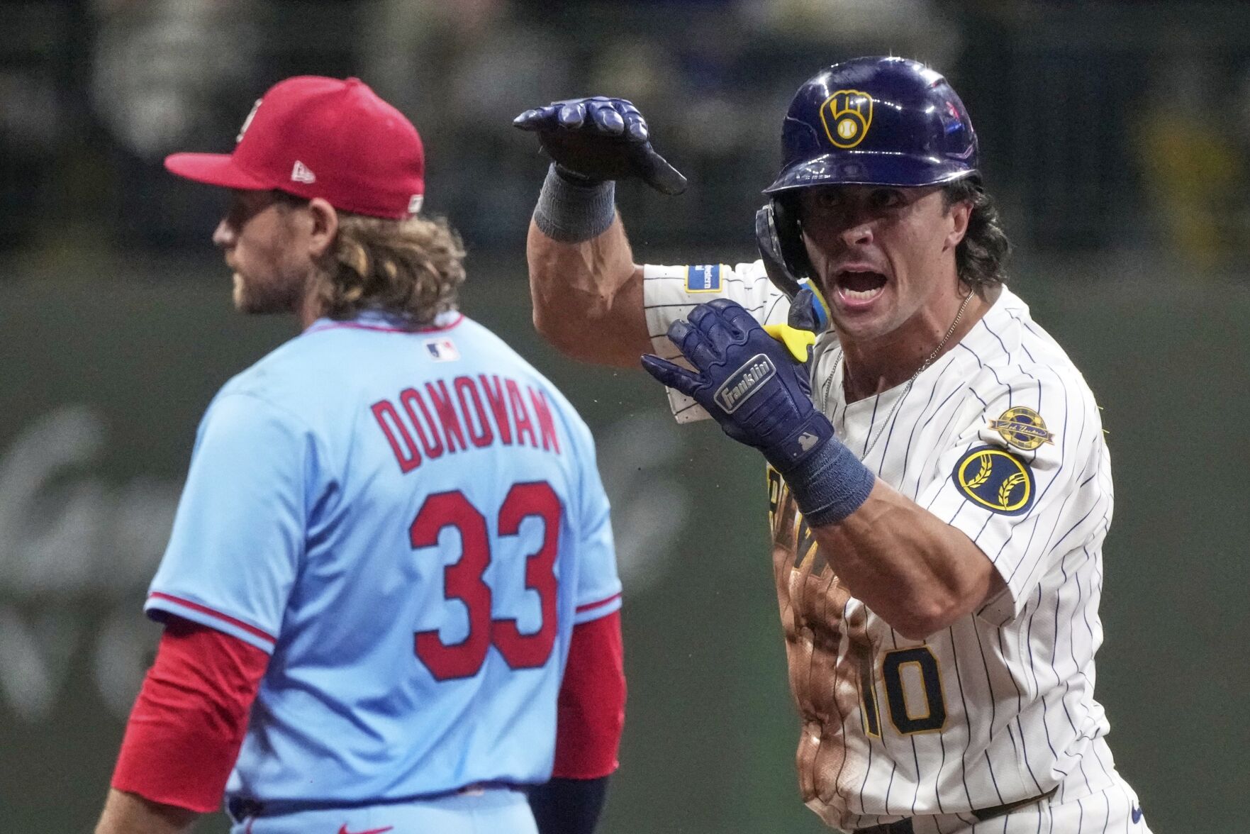 Cardinals Brewers Baseball